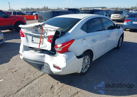 2019 Nissan Sentra S z USA, uszkodzony, nr VIN 3N1AB7AP6KY300463